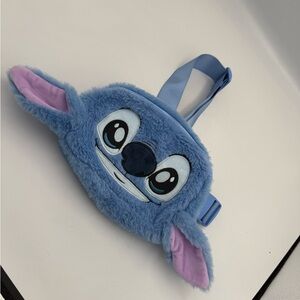 Disney Blue and Pink Lilo & Stitch Crossbody Fanny pack Bag NWOT